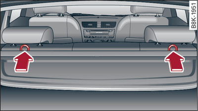 Sportback Rückenlehne hinten: Top Tether-Verankerungen